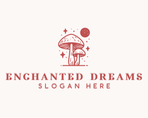 Fairytale - Spiritual Mushroom Fungus logo design