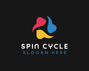 Spinning - Spinning Media App logo design