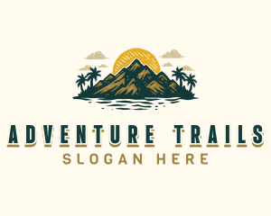 Outdoor Mountain Tourism logo design