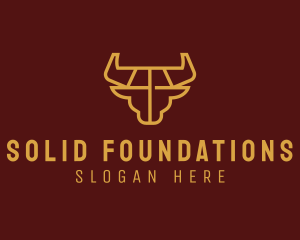 Buffalo - Bull Meat Farm logo design