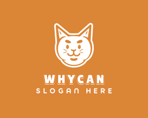 Veterinarian - Feline Pet Cat logo design