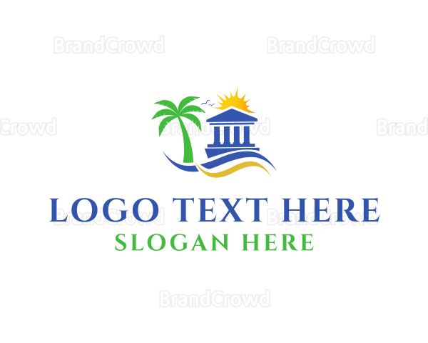 Beach Law Firm Logo