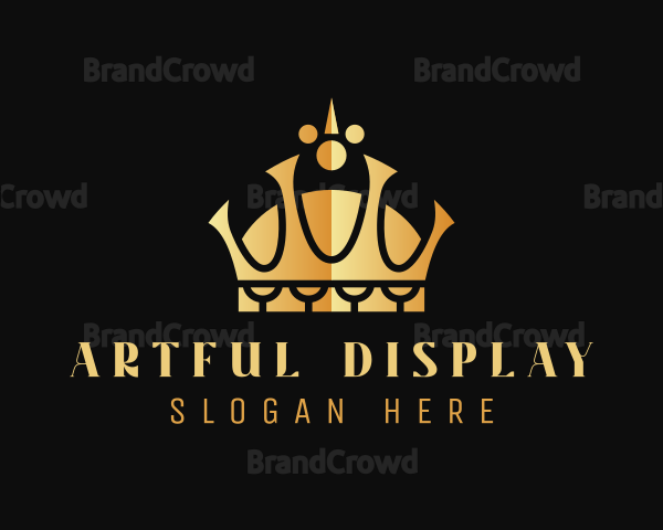 Premium Luxury Crown Jewel Logo