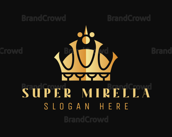 Premium Luxury Crown Jewel Logo
