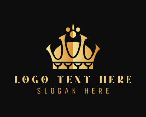 Crown - Premium Luxury Crown Jewel logo design