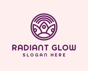 Radiant - Nature Flower Radiant logo design