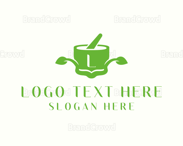 Herbal Apothecary Natural Medicine Logo