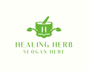 Herbal Apothecary Natural Medicine logo design