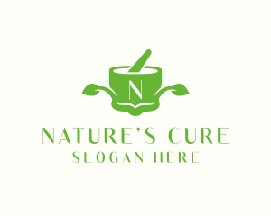 Herbal Apothecary Natural Medicine logo design