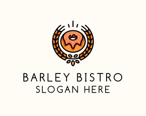 Barley - Doughnut Wheat Bakery logo design