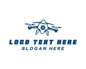 Videography - Rotorcraft Drone Videography logo design