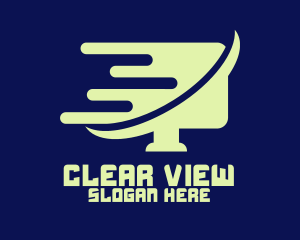Screen - Digital Display Monitor logo design
