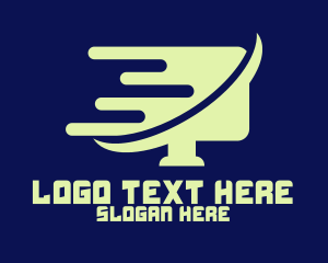 Web Design - Digital Display Monitor logo design
