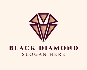 Crystal Diamond Jewelry logo design