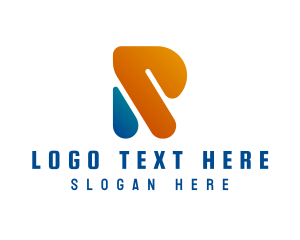 Advertising - Finance Tech Letter R logo design