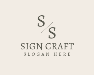 Classy Luxury Brand logo design