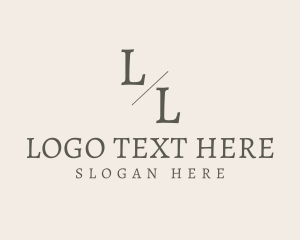 Classy Luxury Brand Logo