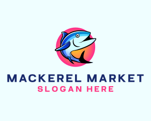 Seafood Tuna Fish logo design