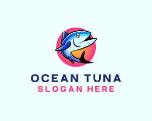 Tuna - Seafood Tuna Fish logo design