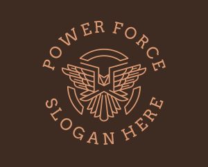 Commander - Flying Eagle Aviation logo design