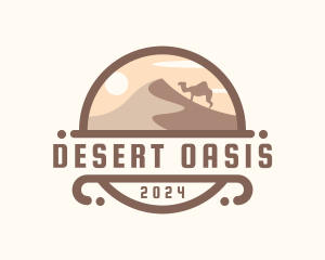 Camel - Wild Desert Camel logo design