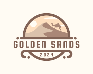 Wild Desert Camel logo design