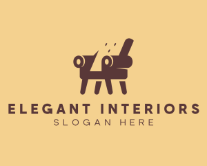 Chair Furniture Upholstery logo design