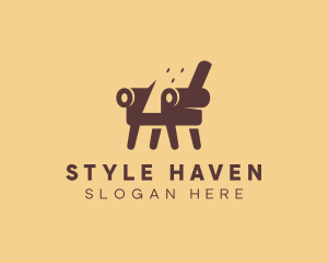 Furniture - Chair Furniture Upholstery logo design