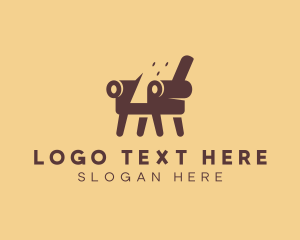 Bench - Chair Furniture Upholstery logo design