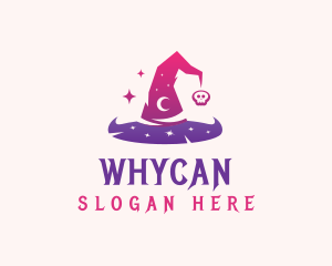 Witch Wizard Hat Logo