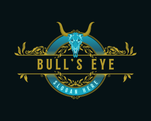 Bull Ranch Livestock logo design