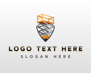 Equipment - Scaffolding Platform Equipment logo design
