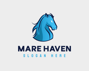 Mare - Equine Horse Pony logo design