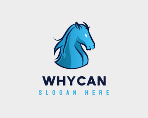 Running - Equine Horse Pony logo design