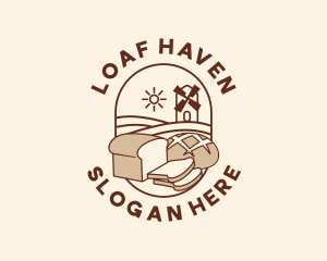 Loaf - Pastry Bread Bakeshop logo design