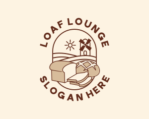 Loaf - Pastry Bread Bakeshop logo design