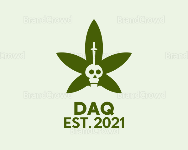 Dead Skull Cannabis Logo
