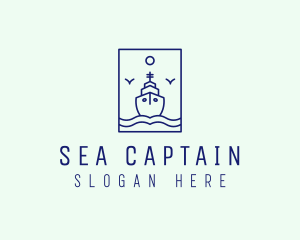 Sailor - Marine Ferry Ship logo design