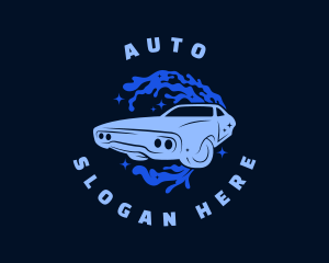 Windshield - Automotive Car Wash logo design