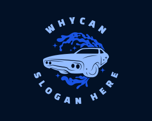 Aqua - Automotive Car Wash logo design
