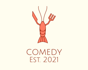Cafeteria - Lobster Seafood Restaurant logo design