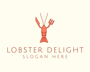 Lobster Seafood Restaurant logo design