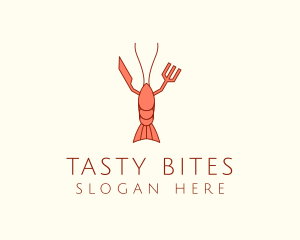 Lobster Seafood Restaurant logo design