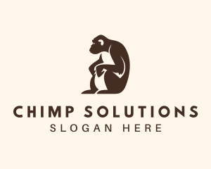 Wild Chimpanzee Zoo logo design