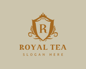 Ornate Royal Shield logo design