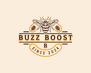 Honey Bee Apiary logo design