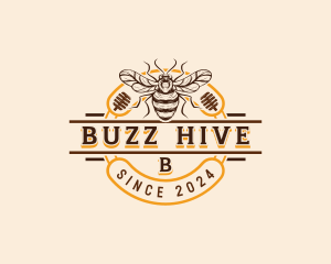 Honey Bee Apiary logo design