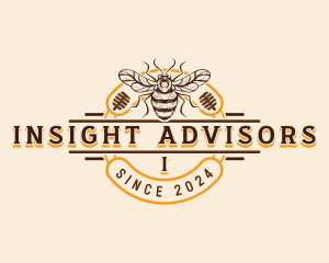 Honey Bee Apiary logo design