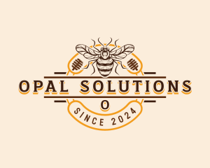 Honey Bee Apiary logo design