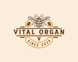 Honey Bee Apiary logo design